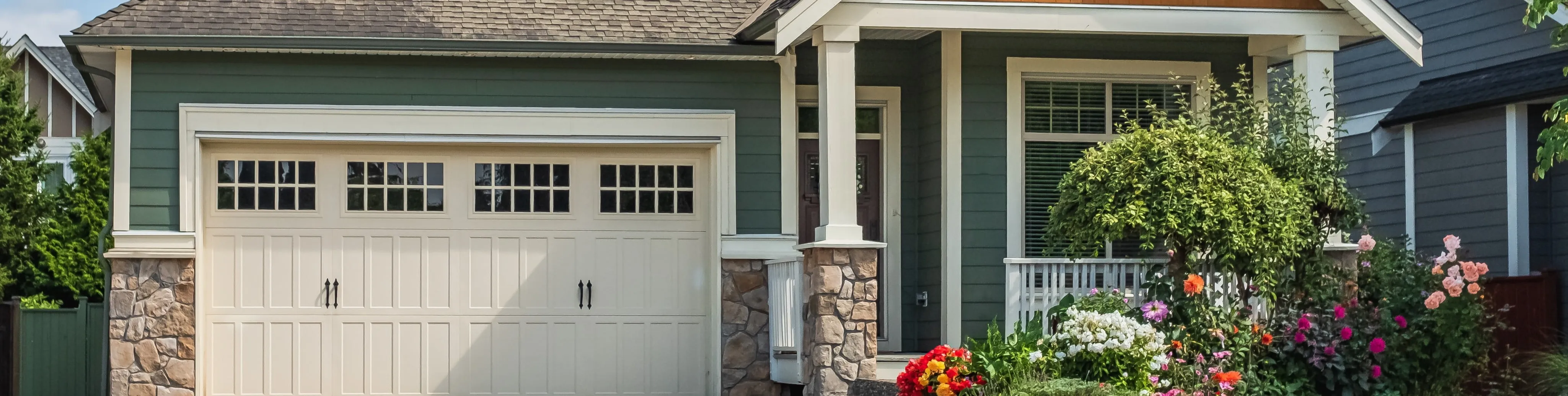 A home with vinyl siding